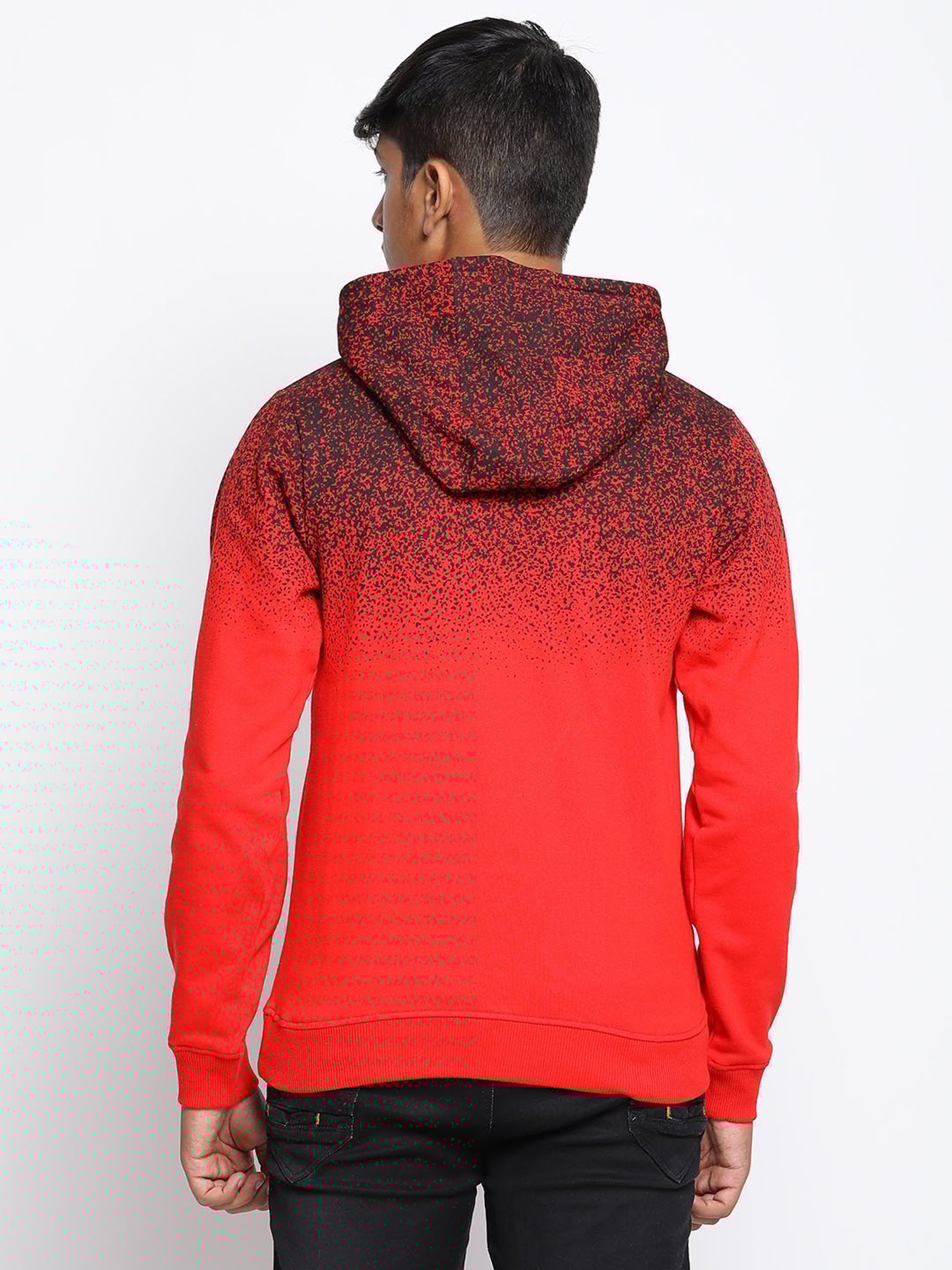 Lil Tomatoes Kids Red Graphic Print Full Sleeves Sweatshirt