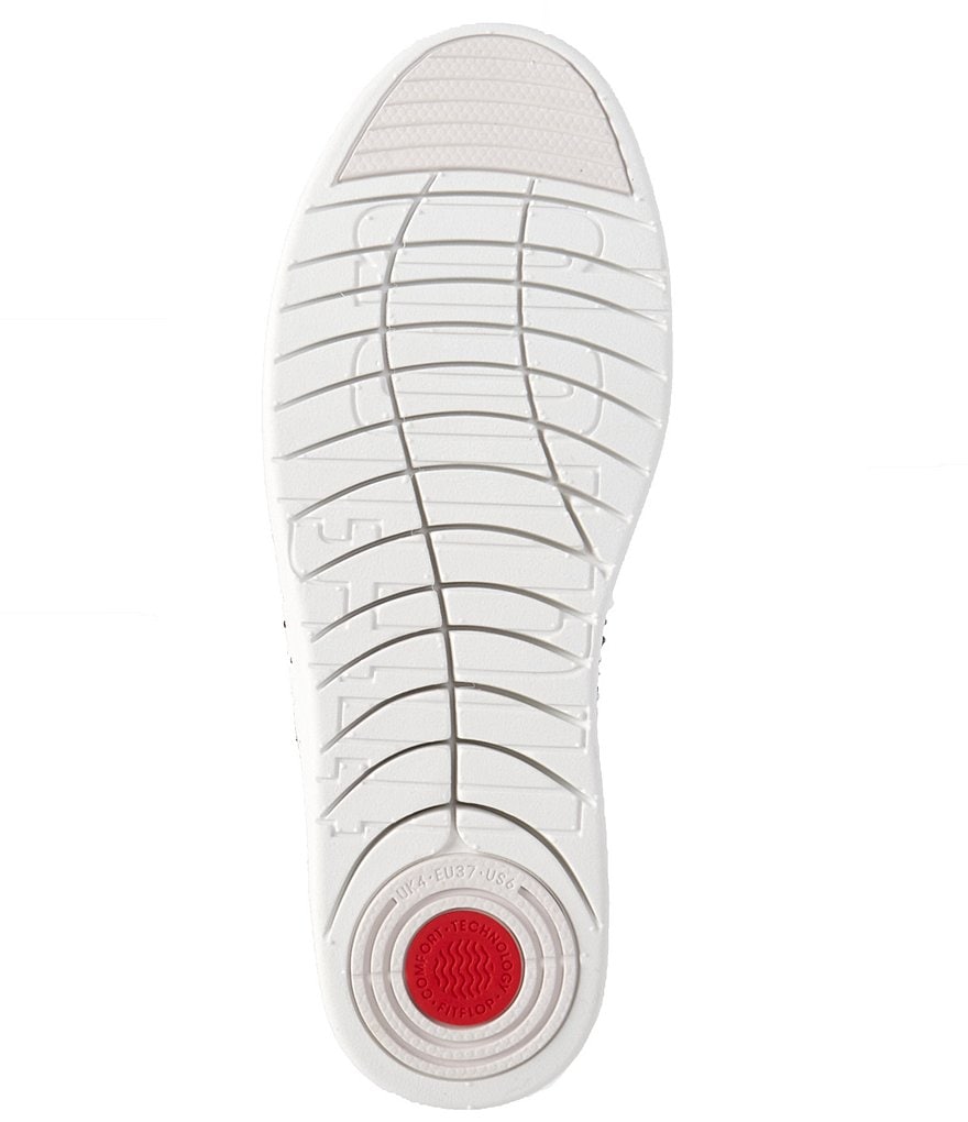 FitFlop Rally Ombre Crystal Embellished Lace-Up Sneakers