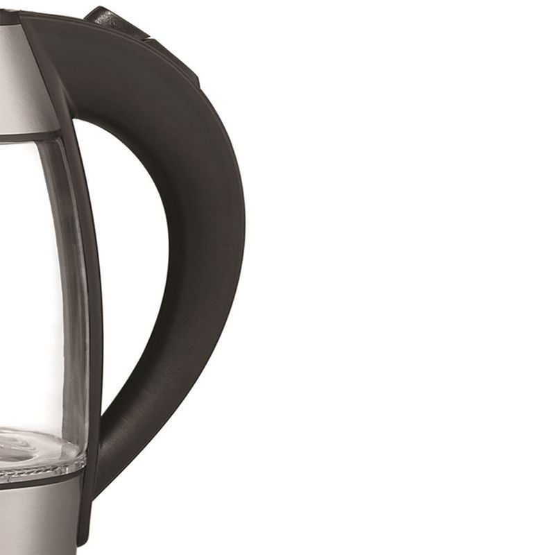 Mr. Coffee 2 Quart Stainless Steel Whistling Tea Kettle with Nylon Handle