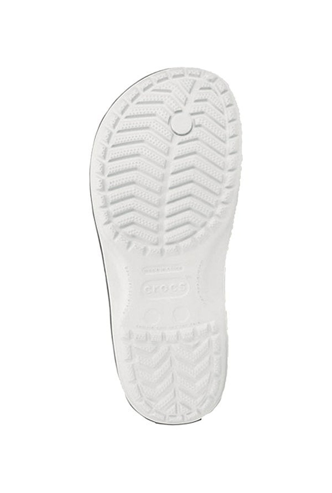 Crocs Unisex Crocband White Flip Flops