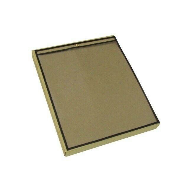 Stitched Job Ticket Holders, 15" x 18", Black, 25/Case