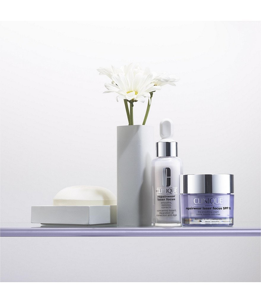Clinique Repairwear Laser Focus&trade; Smooths, Restores, Corrects Face Serum