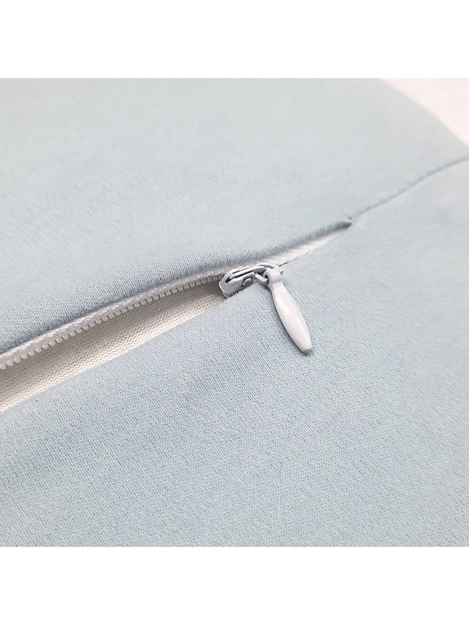 Baby Moo Cat Blue Memory Pillow