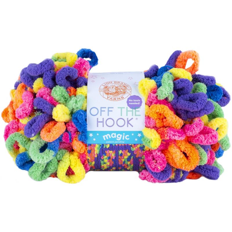 Lion Brand Off The Hook Magic Yarn-Peace