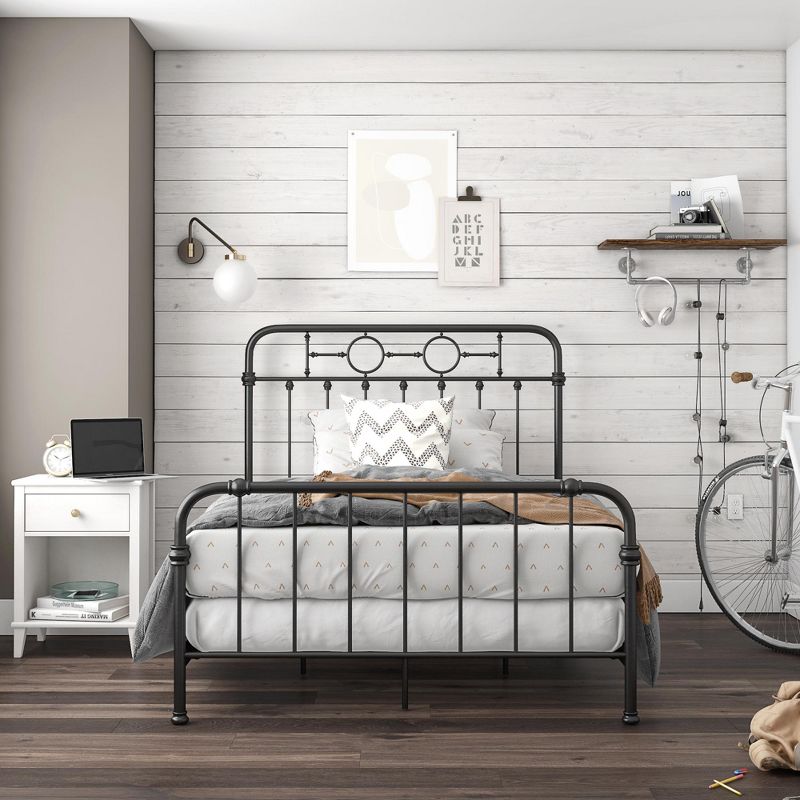 Little Seeds Willow Metal Full Bed