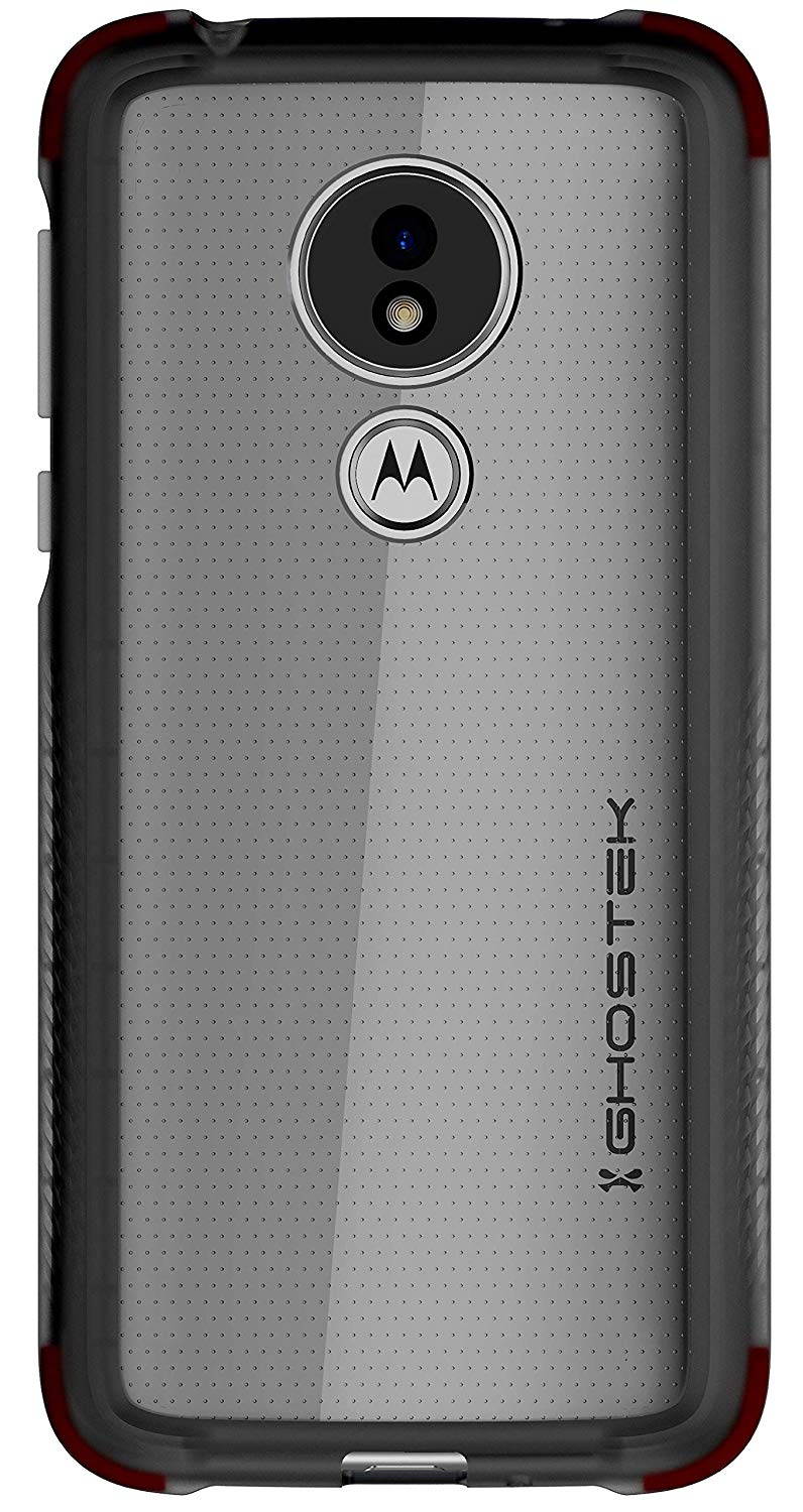 Ghostek Covert Clear Moto G7 Play Case with Super Slim Military Grade Armor Design Shockproof Heavy Duty Protection Scratch Resistant Back and Non-Slip Grip 2019 Moto G7 Play (5.7 Inch) - (Clear)