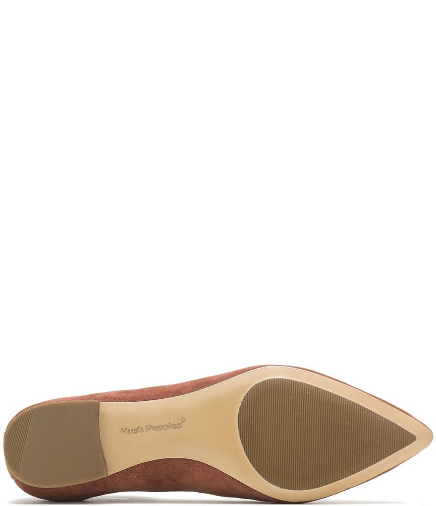 Hush Puppies Hazel Pointe Suede Loafers