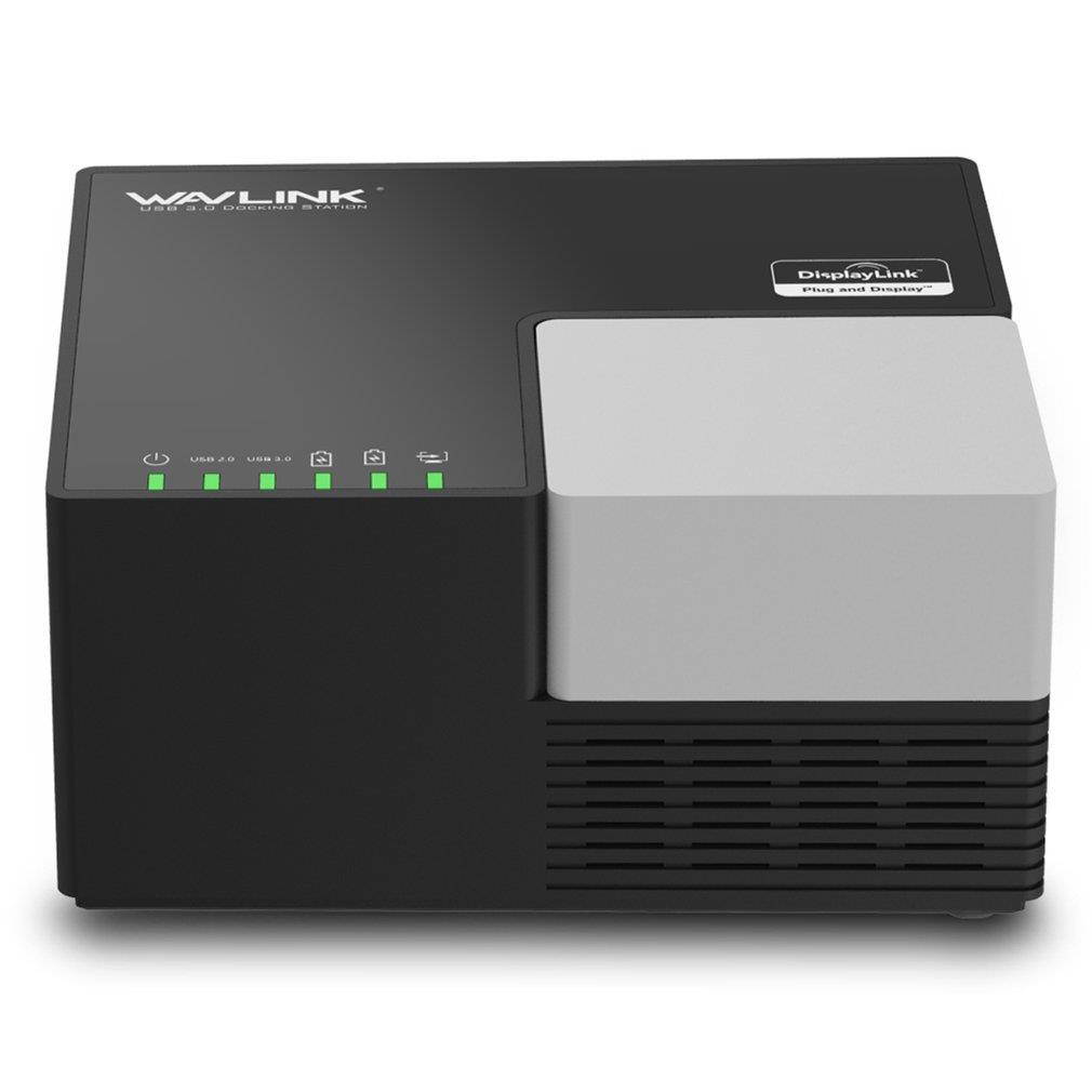 USB3.0 Universal Docking Station HDMI Gigabit Ethernet Dual Video Monitor