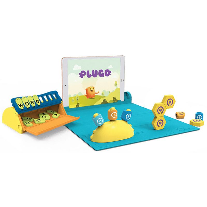 Plugo Interactive Children's STEM Wiz Pack with Math, Letters and Spelling