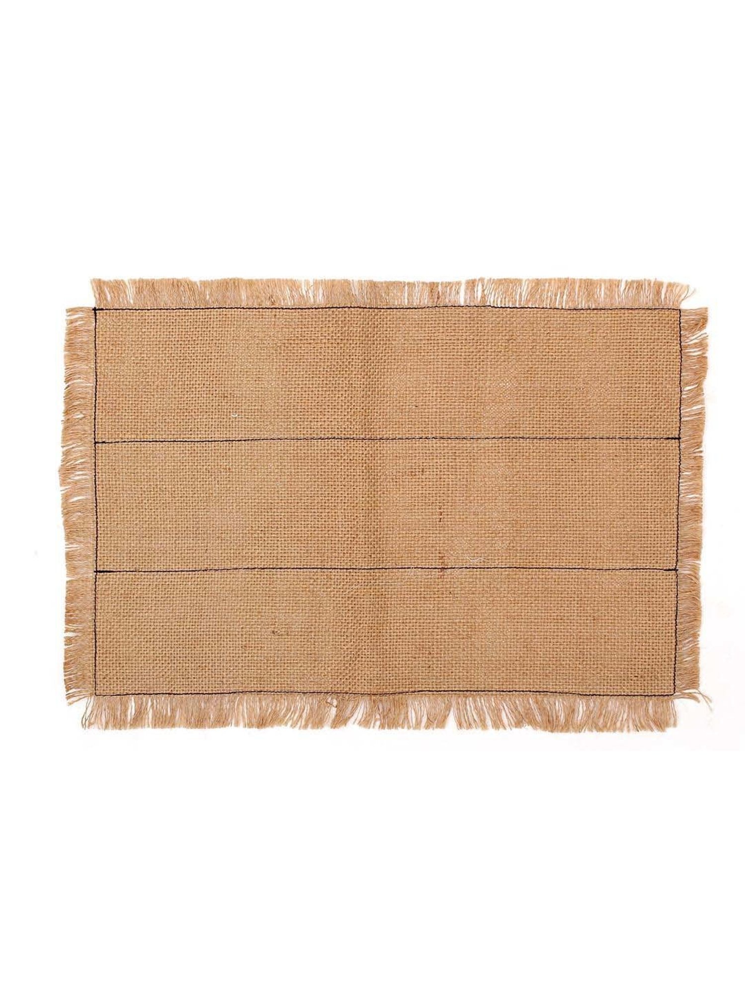 House This Nalikeram Beige Cotton Placemats - Set of 2