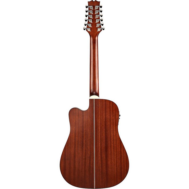 Mitchell T331TCE-BST Terra 12 String Acoustic Electric Dreadnaught Mahogany Top Guitar Edge Burst