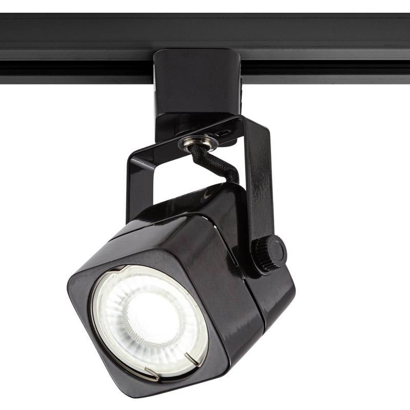 Pro Track Black Square 6.5 Watt LED Bullet Head for Juno Track System