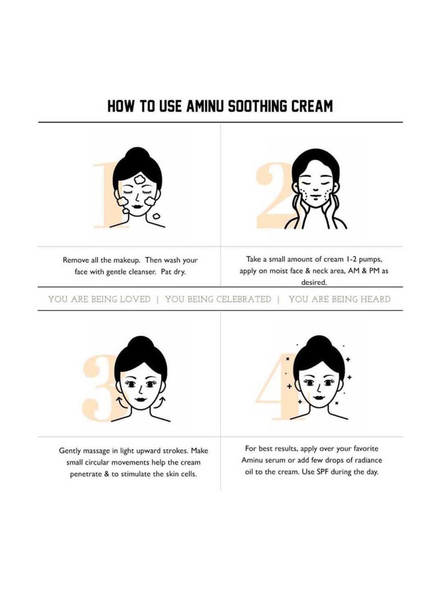 Aminu The Intense Care Soothing Cream - 50 gm