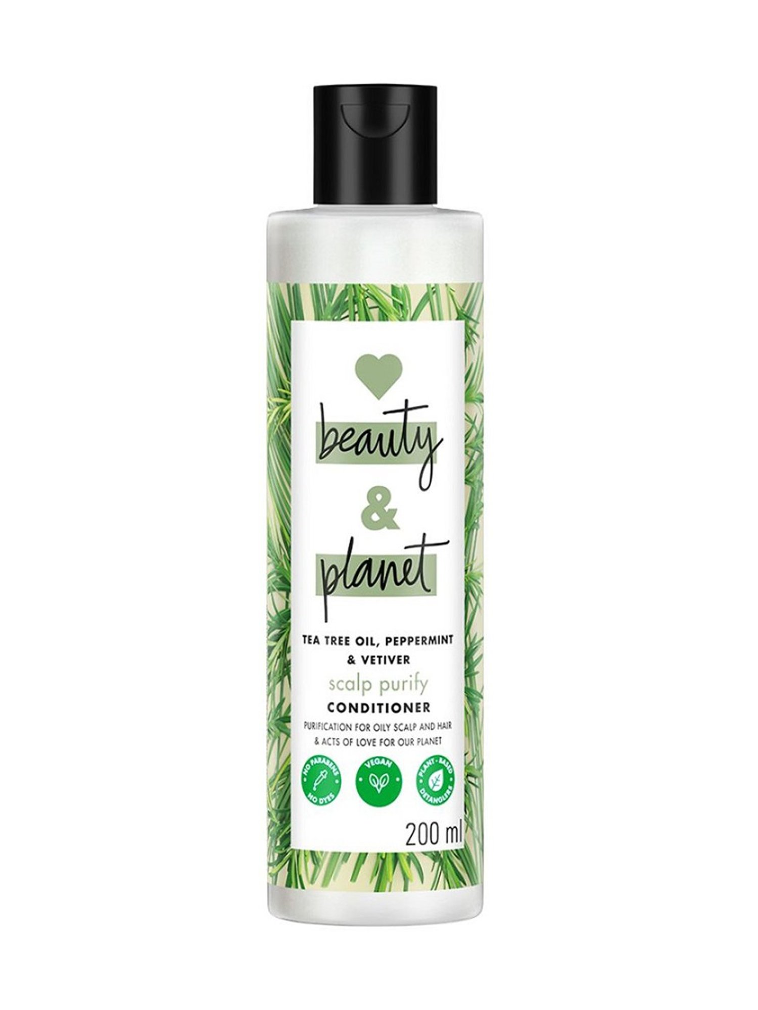 Love Beauty & Planet Tea Tree Oil, Peppermint & Vetiver Scalp Purify Conditioner - 200 ml
