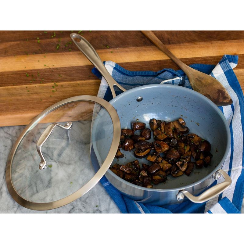 ZWILLING Spirit 3-ply 4.6-qt Stainless Steel Ceramic Nonstick Perfect Pan