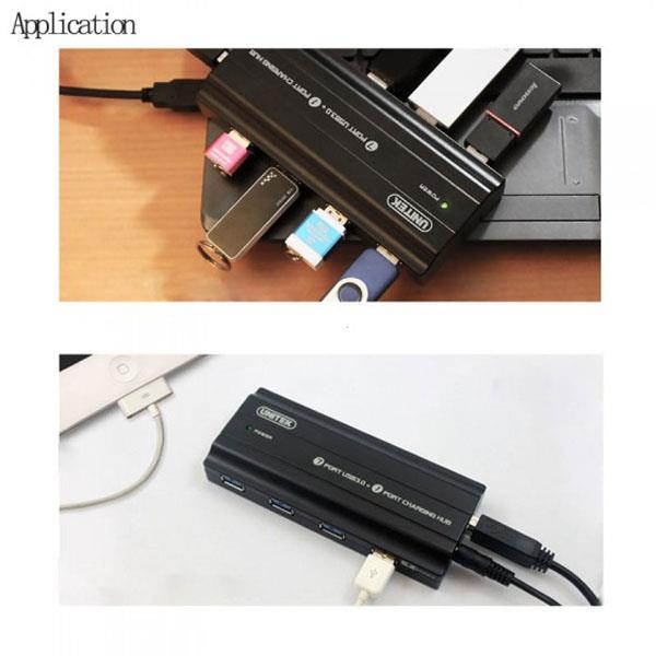 Unitek 7-Port USB 3.0 Hub & 1 Charging Port for iPad iPhone