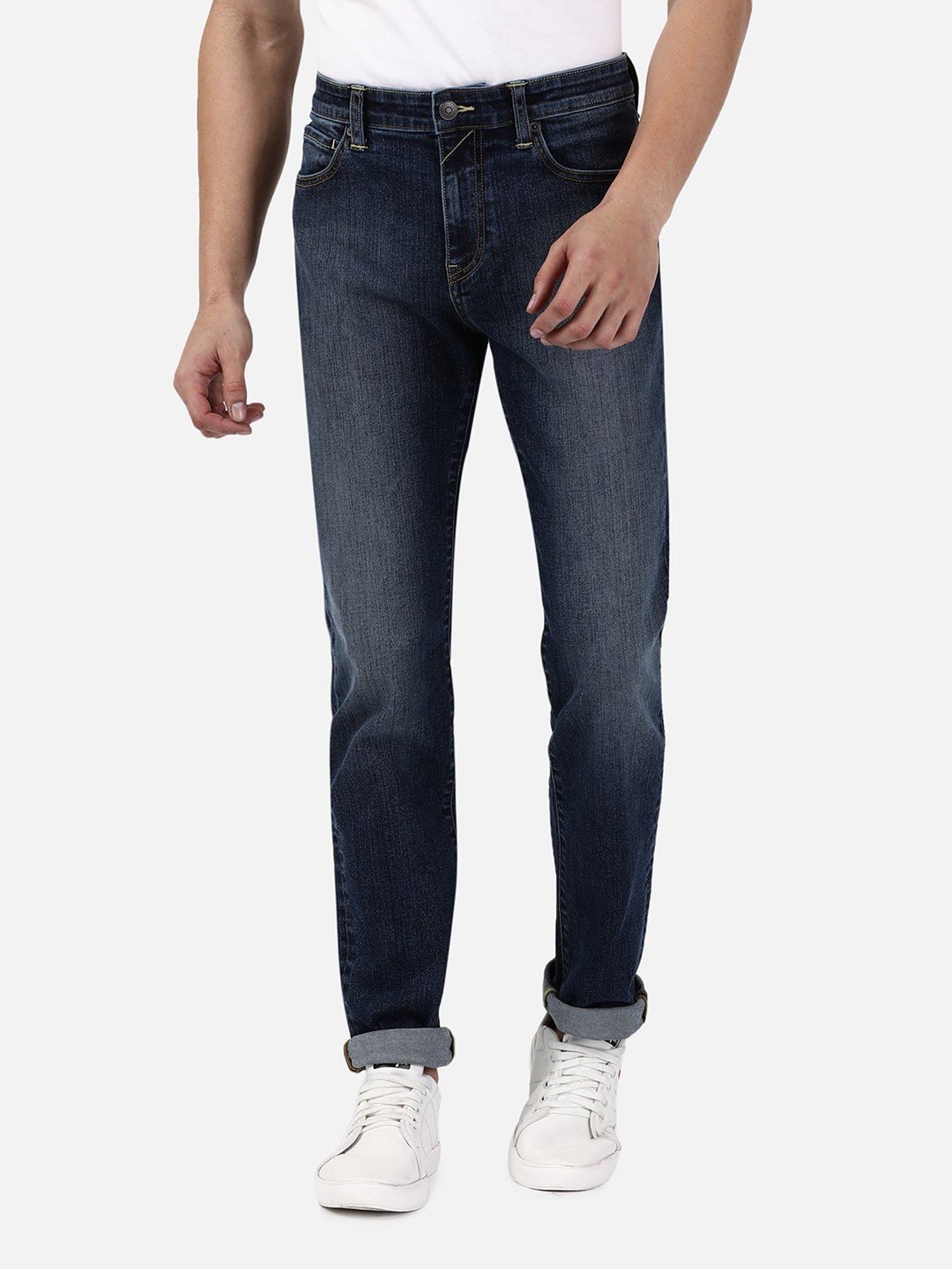 Passion Dark Blue Lightly Washed Jeans