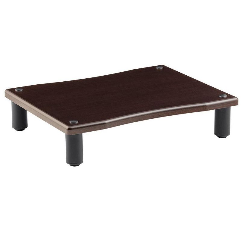 Monolith Amplifier/Component Stand XL - Espresso, Open Air Design, Scratch-Resistant, Hold Up to 200lbs. Perfect Way to Organize AV Components