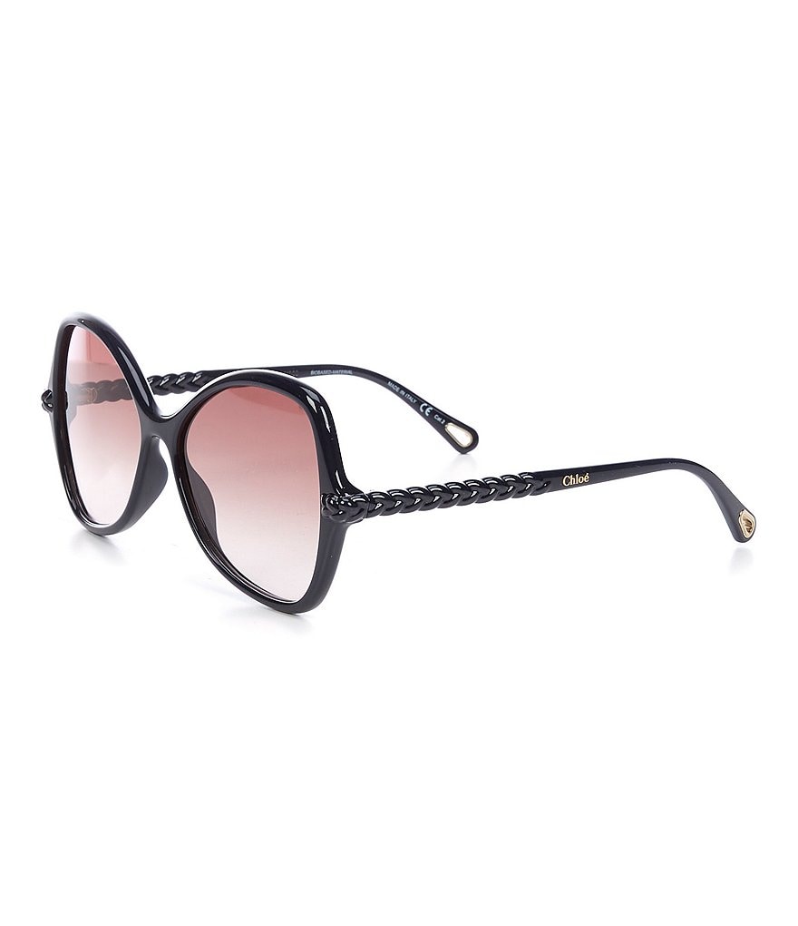 Chloe Women's Ch0001s Round 56mm Sunglasses