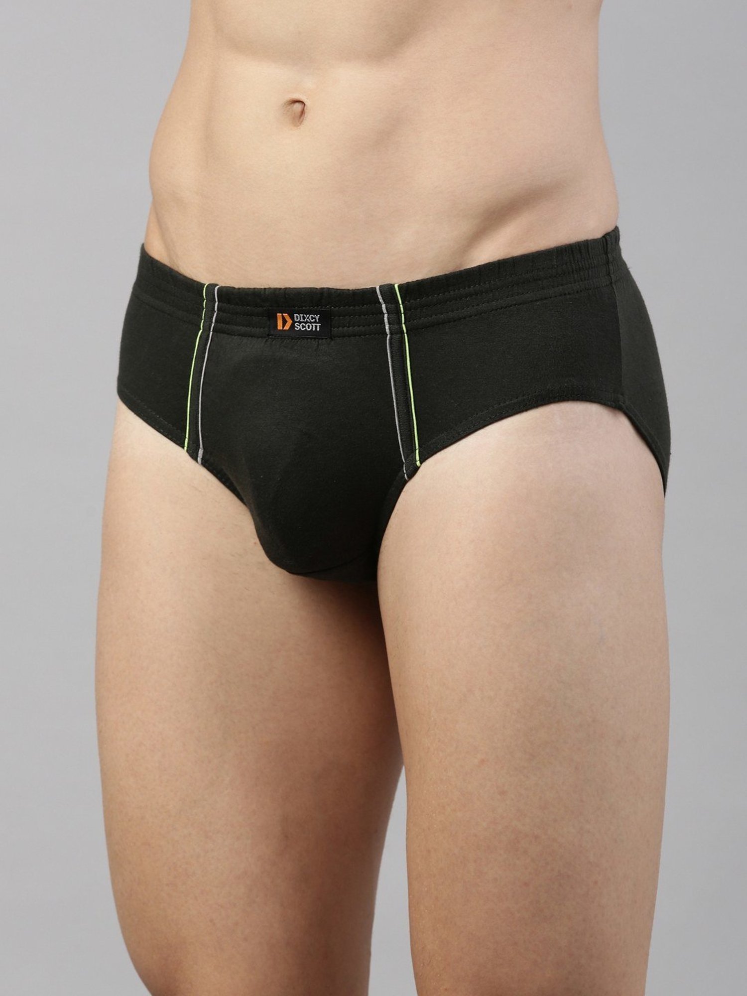 Dixcy Scott Originals Olive Cotton Regular Fit Brief