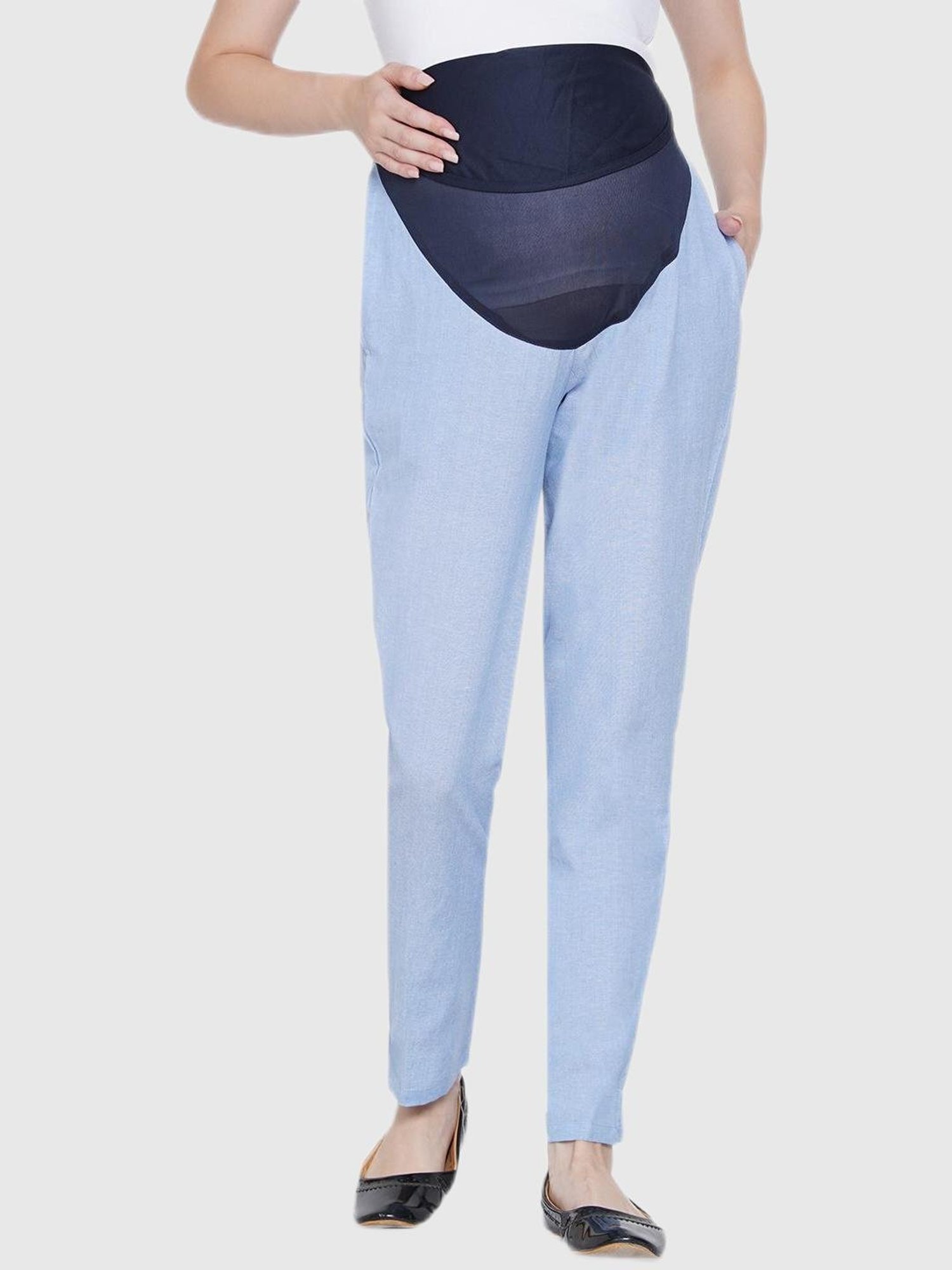 Mine4nine Blue Maternity Dress