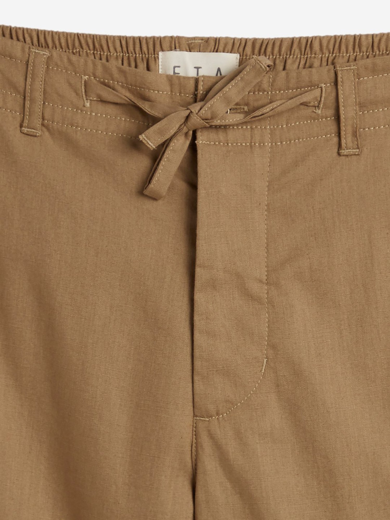 ETA by Westside Beige Slim Fit Shorts