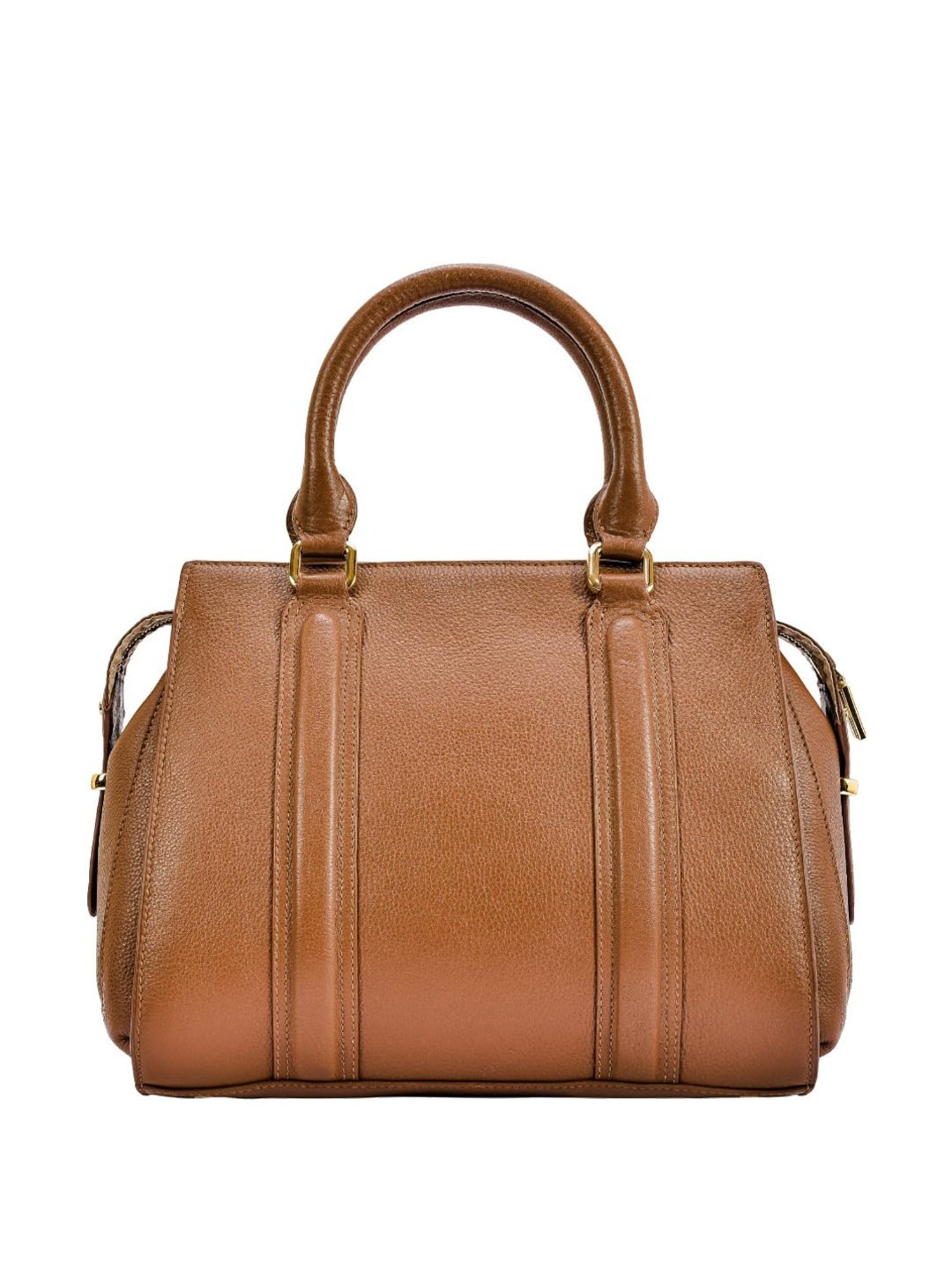 Eske Kiara Brown Solid Medium Handbag