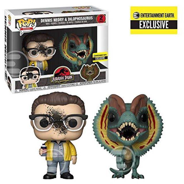 Funko,  JP Dennis and Dilophosaurus Pop Vinyl Figure