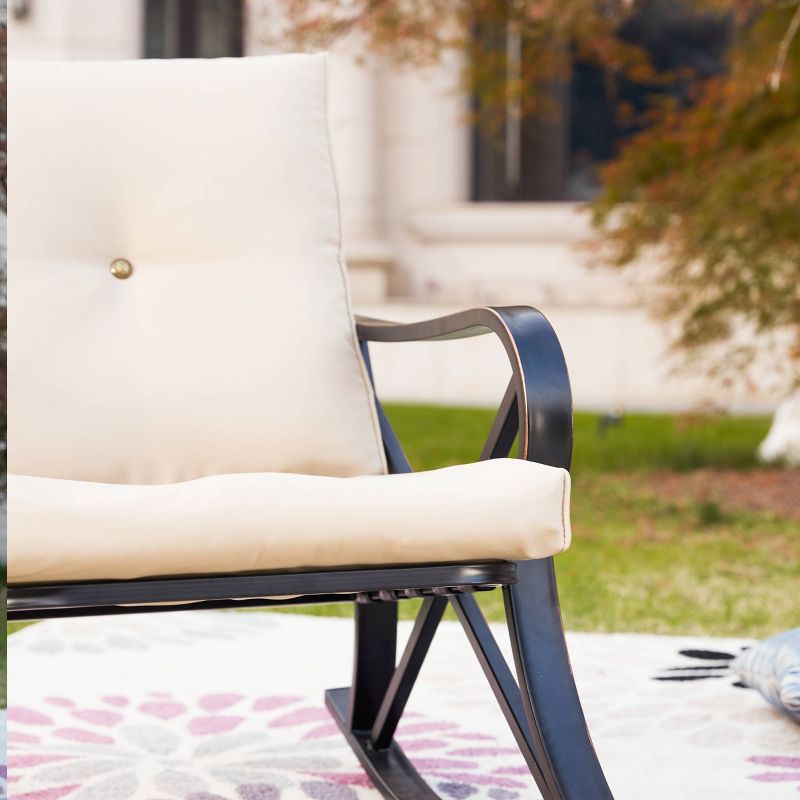 3pc Rocking Chair Patio Seating Set - Patio Festival