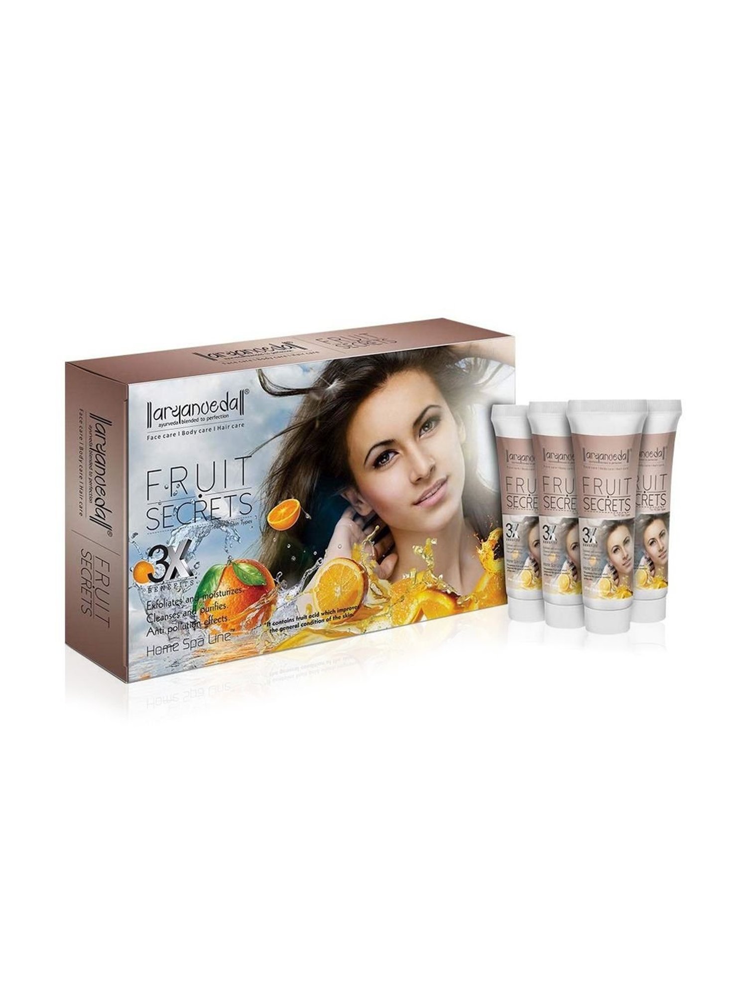 Aryanveda Fruit Secrets Facial Spa Kit for