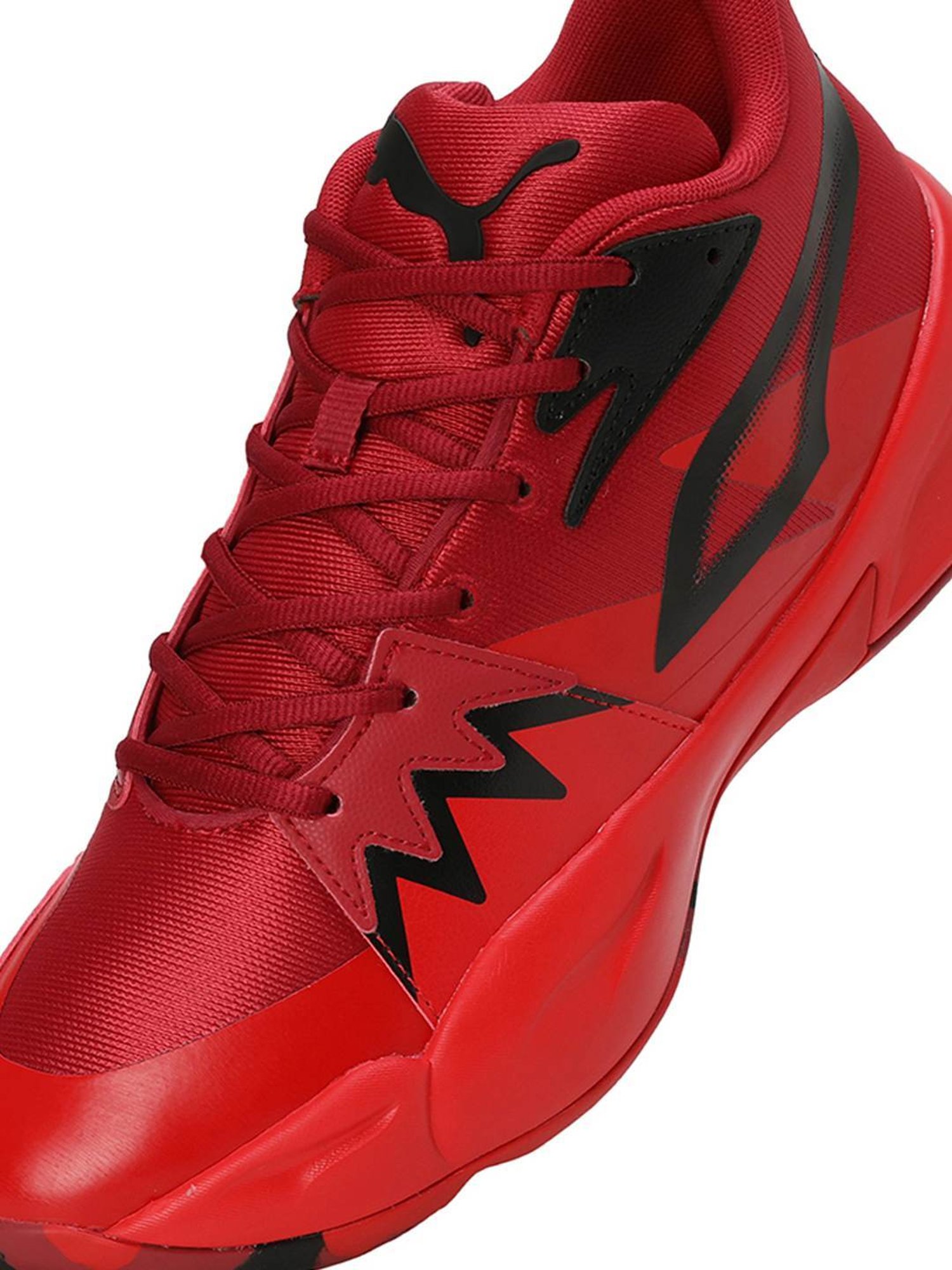 Puma Men's Genetics Speckle White Basketball Shoes