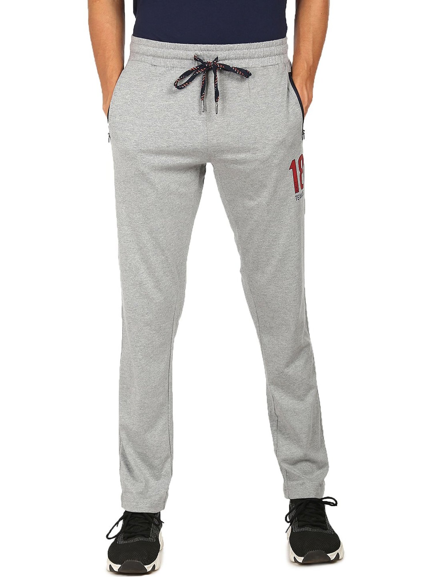 Basics Green Jogger Track Pant