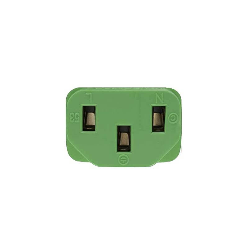 Cable 6ft Standard Computer Power Cord NEMA 515P to IEC 320 C1318 AWG Replacement AC Power Cable for PC or Monitor 125V 10A Green