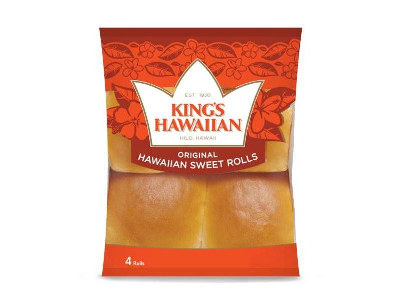 King's Hawaiian Sweet Rolls - 4.4oz/4ct