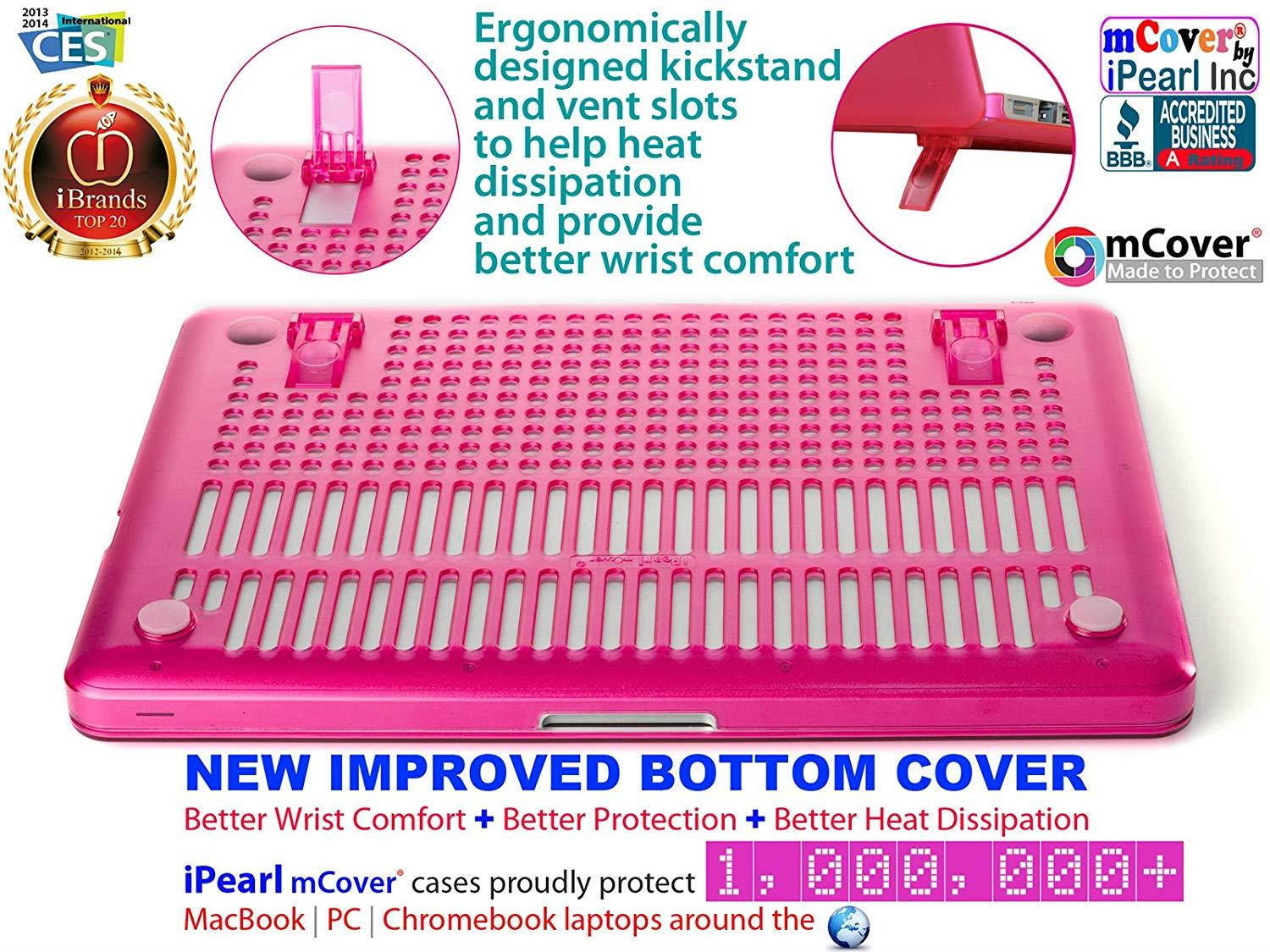 mCover Green Hard Shell Case with FREE keyboard cover for 15-inch A1286 Aluminum Unibody MacBook Pro (15.4" regular display, Black keys)