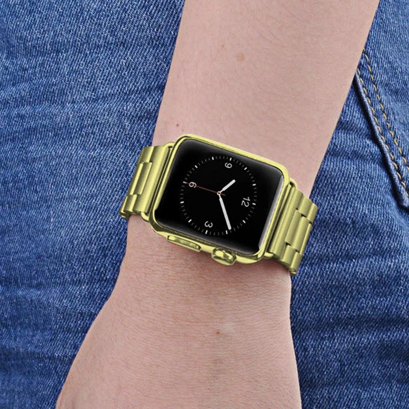 Stainless Steel Band for Apple Watch 42MM in Gold