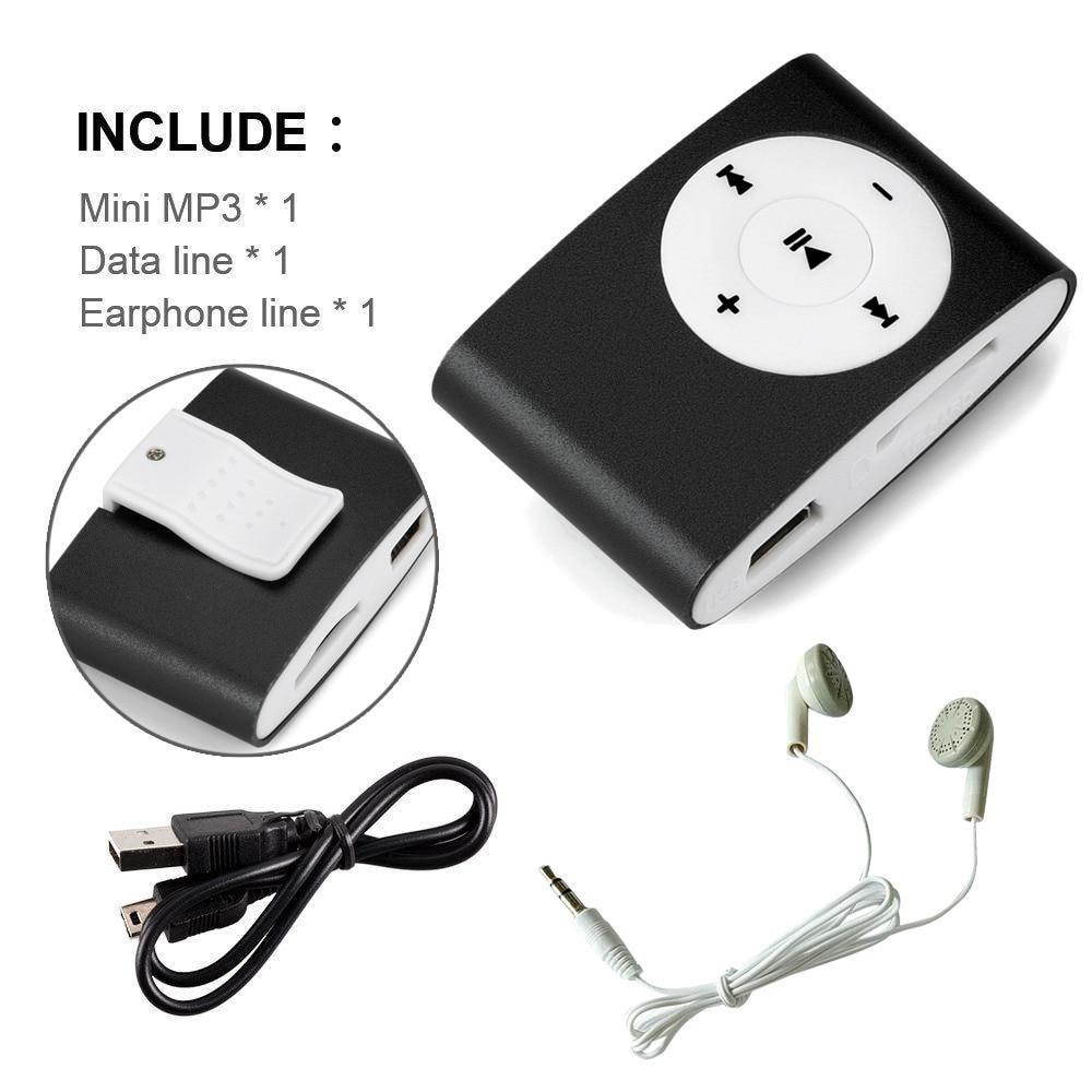 Mini ClipMini MP3 Player LCD Screen USB Clip MP3 Player LCD Screen walkman mini Support music radio recording, video LCD Screen