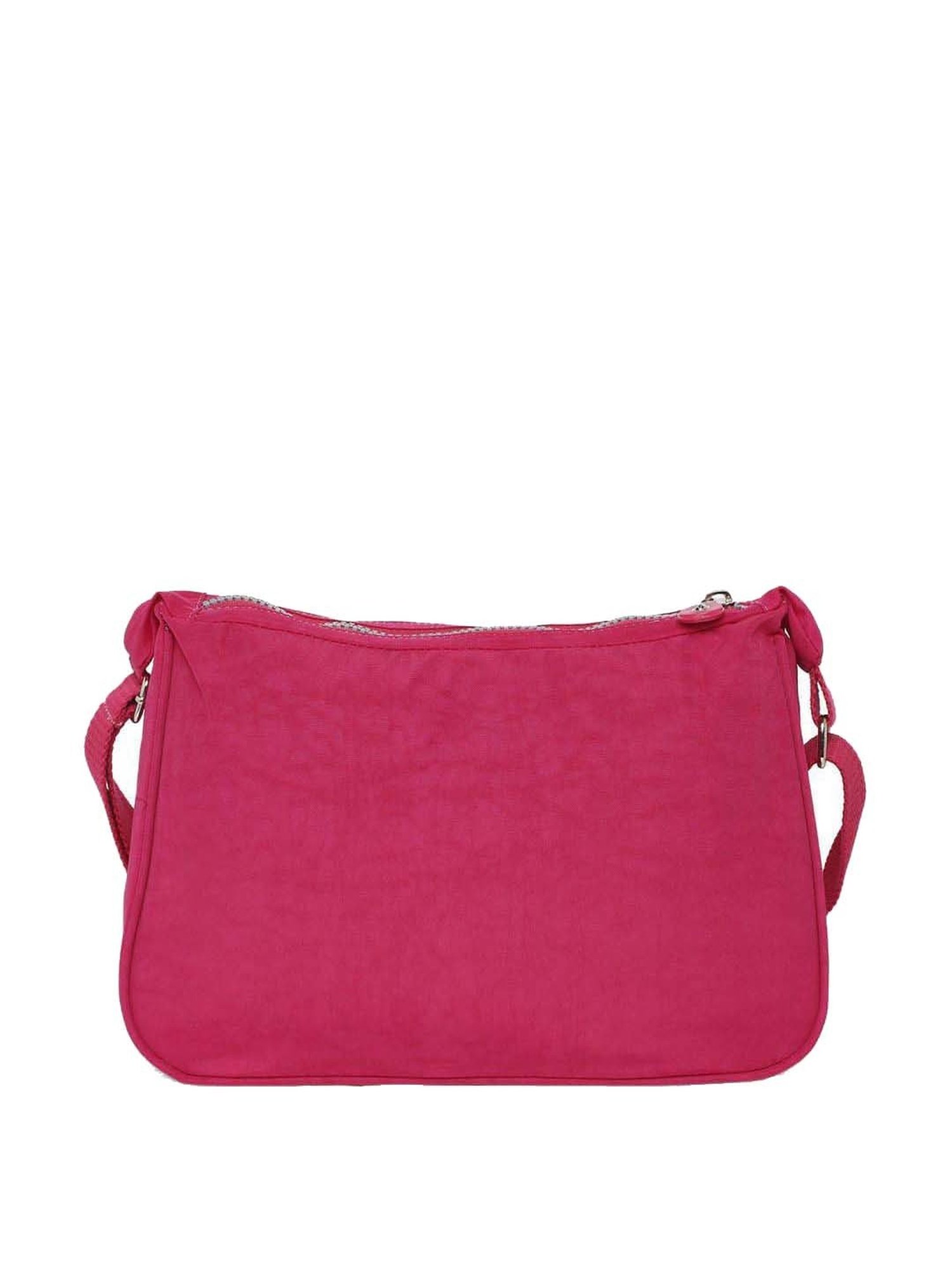Baomi Pink Solid Medium Cross Body Bag
