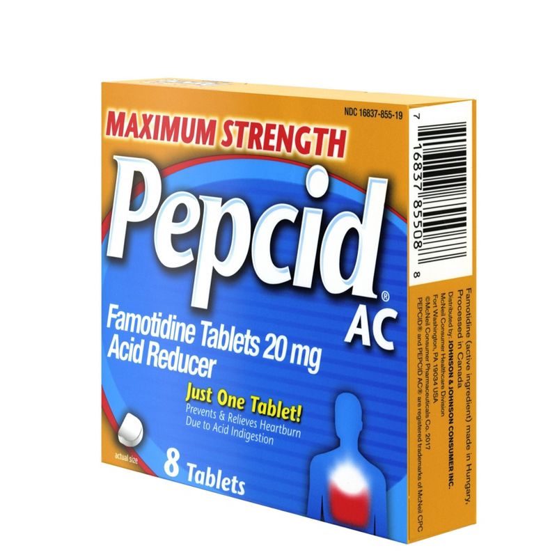 Pepcid AC Maximum Strength Tablets - 8ct