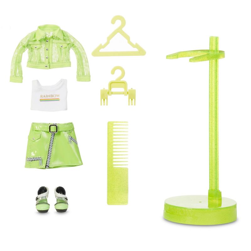 Rainbow High Karma Nichols – Fashion Doll with 2 Complete Mix & Match Outfits and Doll Accessories