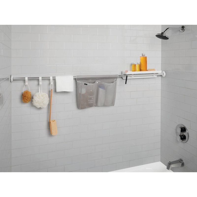 Sure-Lock Storage Tension Rod Chrome - Umbra