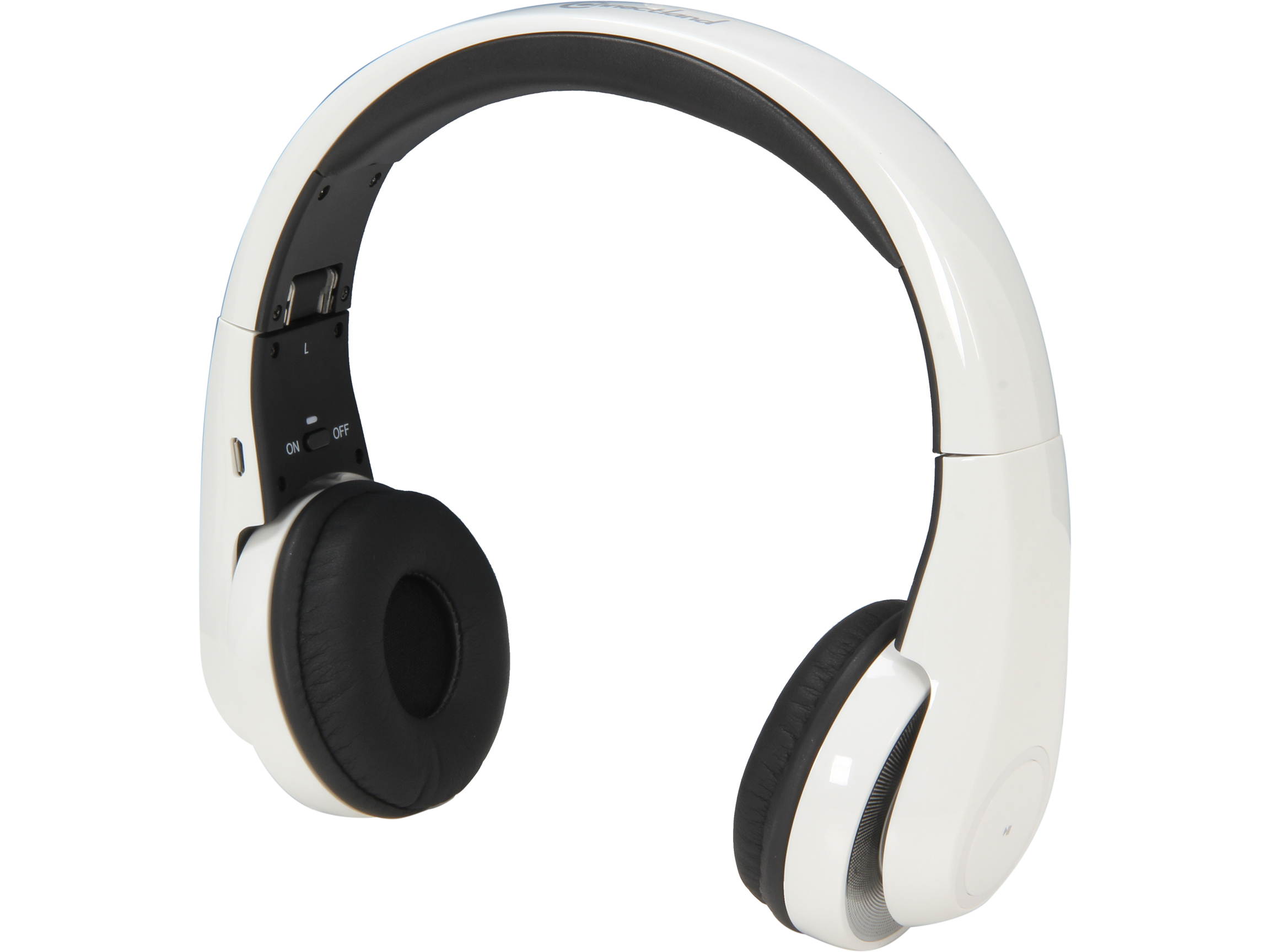 SYBA Multimedia White CL-AUD23040 V3.0 Bluetooth APTX Hi-Def Sound Headphone with Microphone