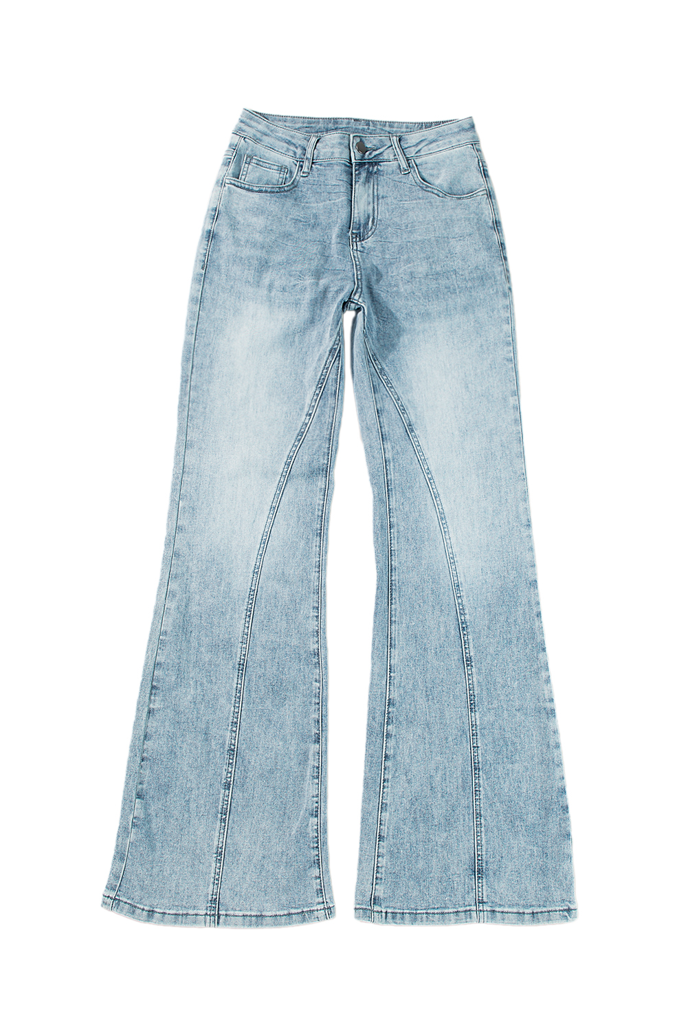 Liverpool Los Angeles Gia Glider Crop Cut Hem Stretch Twill Pull-On Jeans