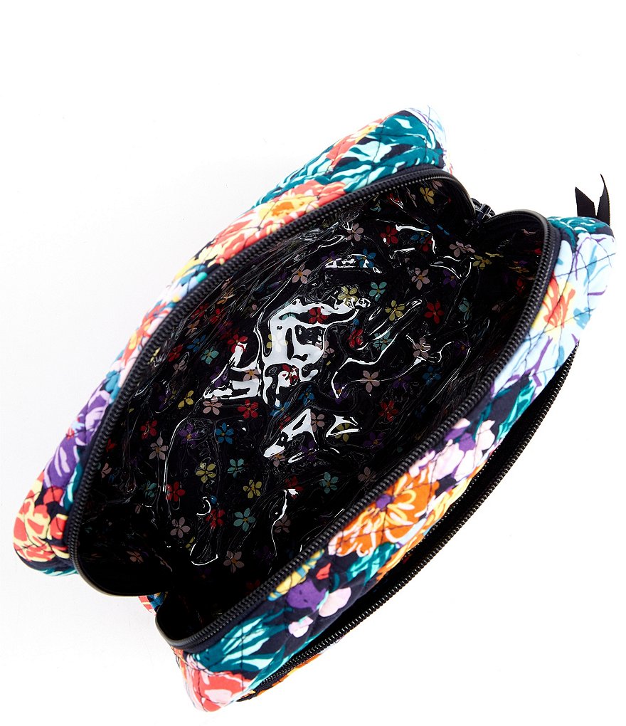 ROYCE New York Leather Large Cosmetic Bag