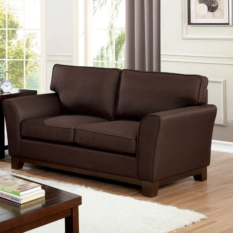 Ali Upholstered Loveseat Dark Shadow Blue - HOMES: Inside + Out