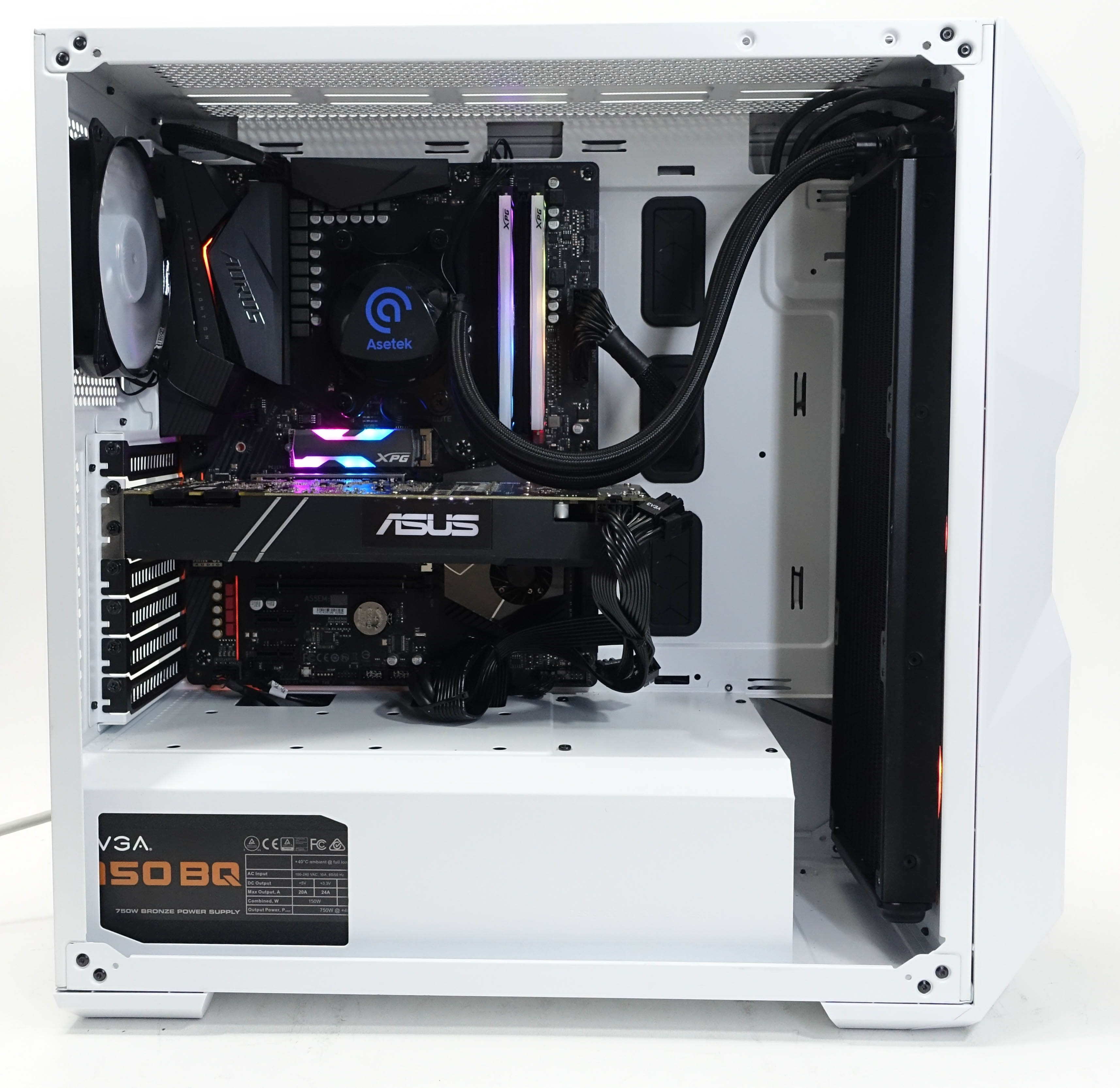 Custom Gaming Desktop PC - AMD Ryzen 7 3700X 3.6GHz - GeForce GTX 1080 8GB - 16GB DDR4 RAM - 1TB NVME M.2 SSD (Solid State Drive) - 750w 80+ Bronze PSU - Wi-Fi