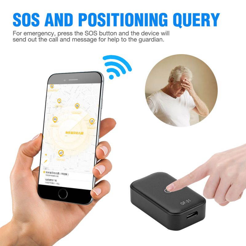 FirstPower GF21 GSM Mini GPS Tracker Real Time Tracking Locator Device for Car