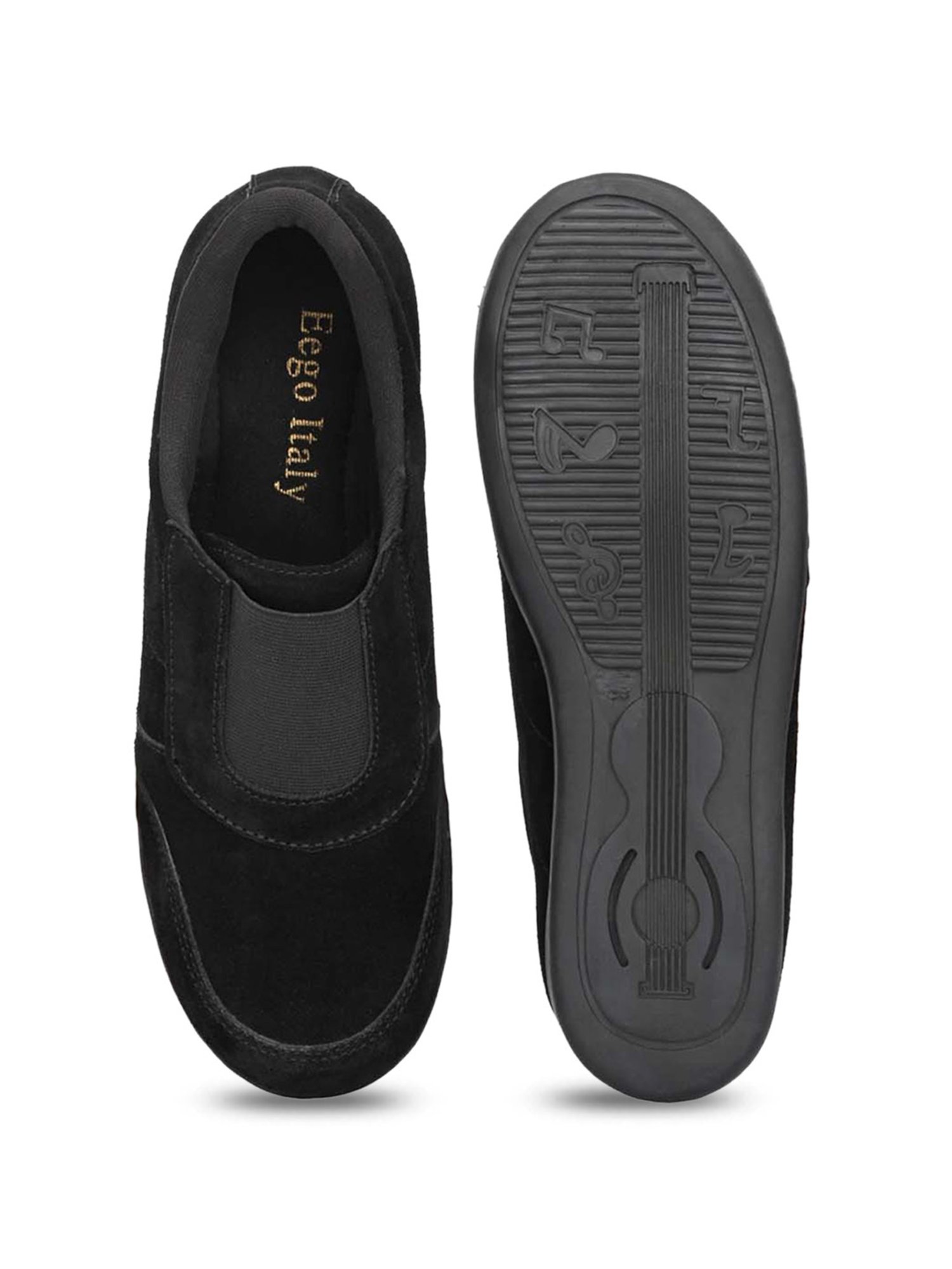 Eego Italy Women's Black Walking Shoes