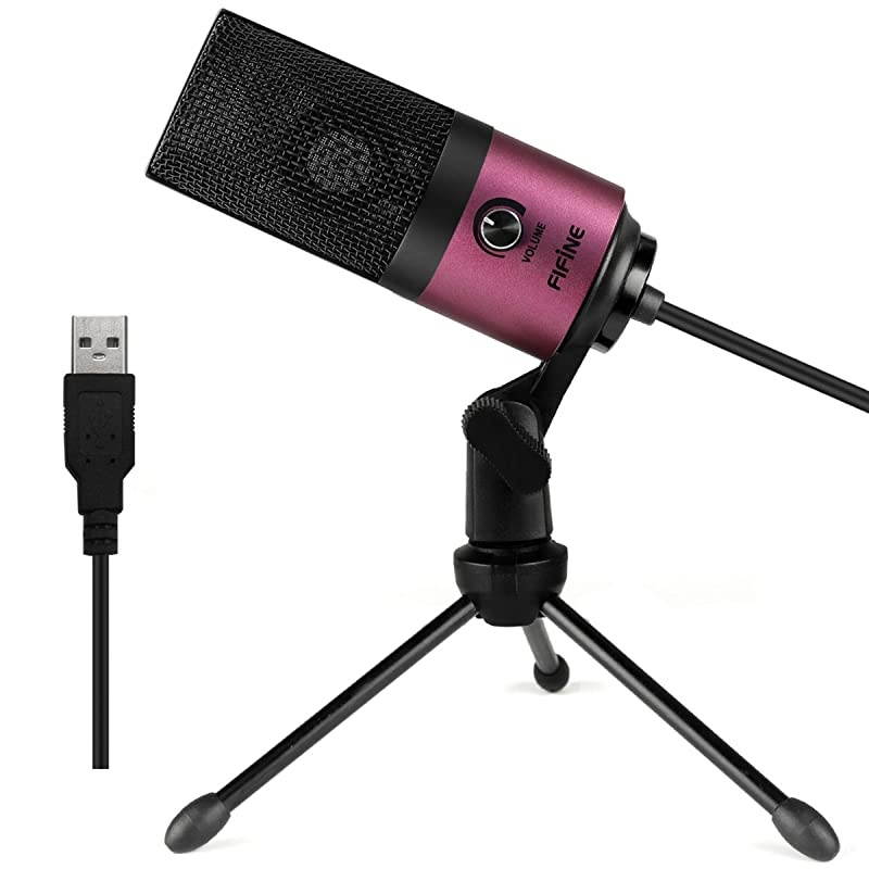USB Podcast Condenser Microphone Recording On Laptop No Need Sound Card Interface and Phantom PowerK669