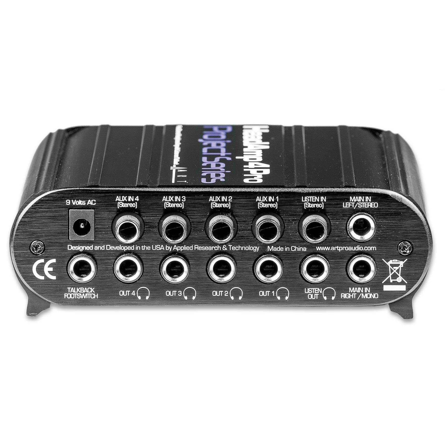 ART HeadAmp 4 Pro with Talk Back